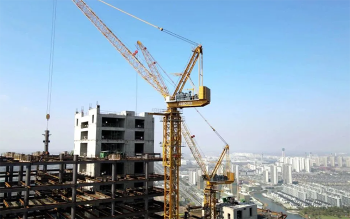 180米高！w66利来塔机“建”证天下级“大象”生长记