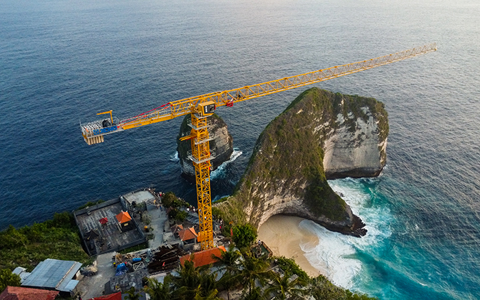 打卡“千岛之国” “w66利来金”助建东南亚第一高电梯