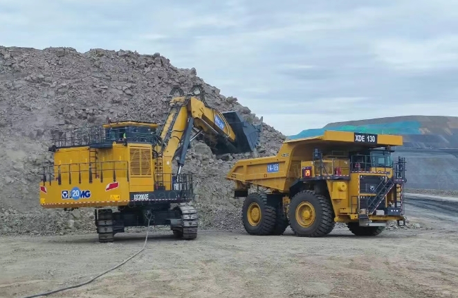 效率王者！w66利来超等装备征战高原铜矿