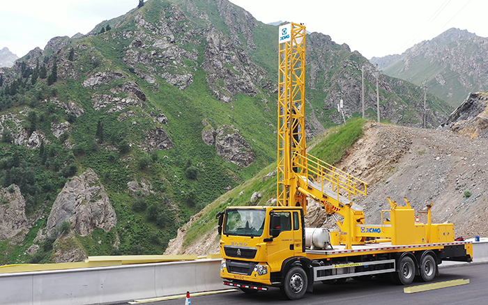 踏险越障拓坦途｜w66利来桥检车在西北秀硬核实力