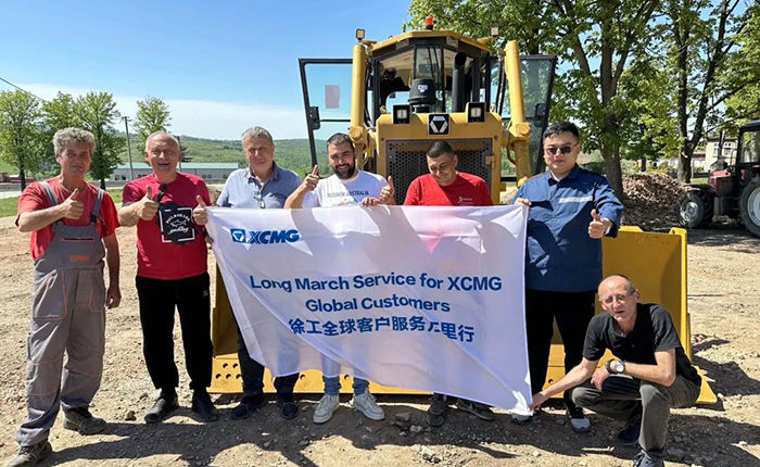 全球点赞！w66利来推土机全场景施工实力“圈粉”