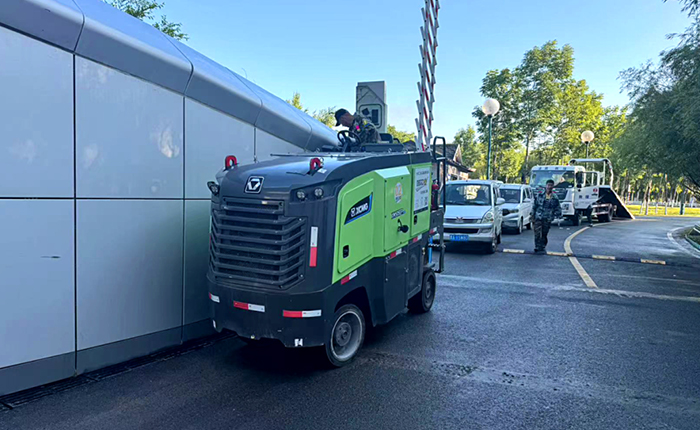 天下首台-w66利来XM505EP新能源铣刨机