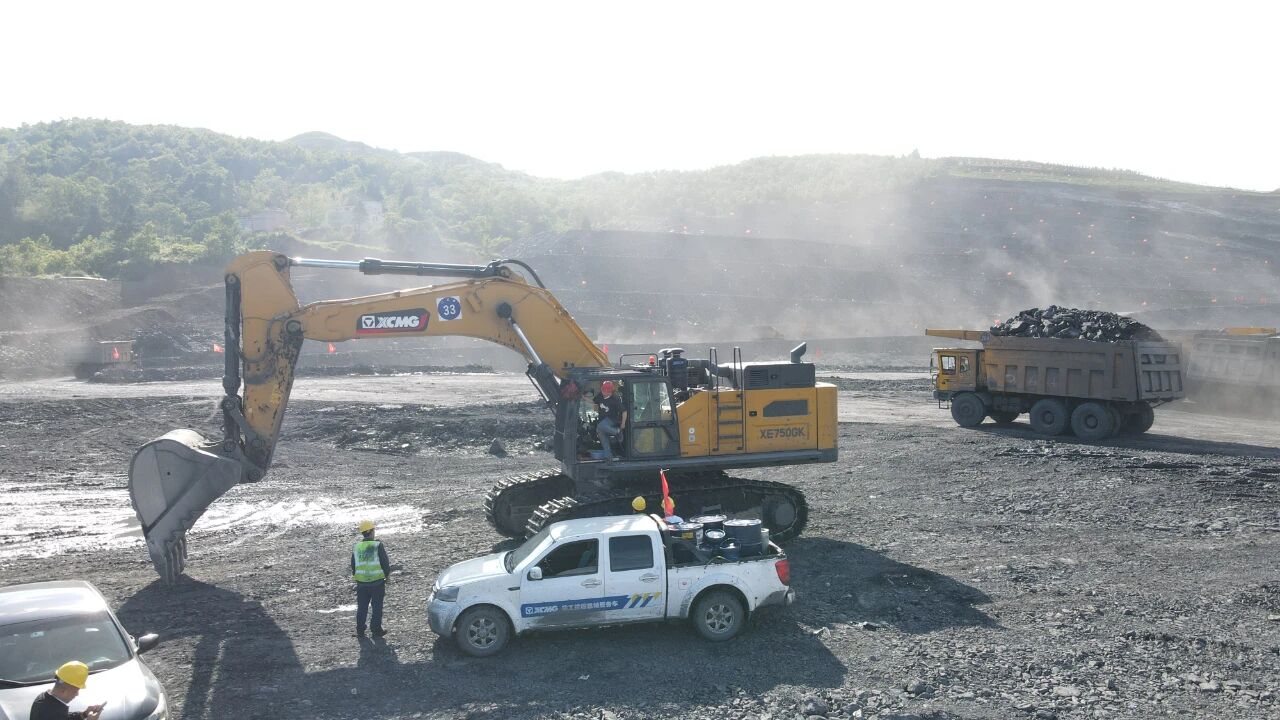 w66利来XE750GK矿山“高效劳模”实绩亮眼，，，，助力煤矿降本增效