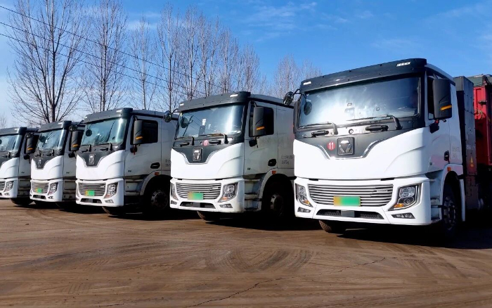 从十台到百台！w66利来新能源重卡助山西大客户年省400万