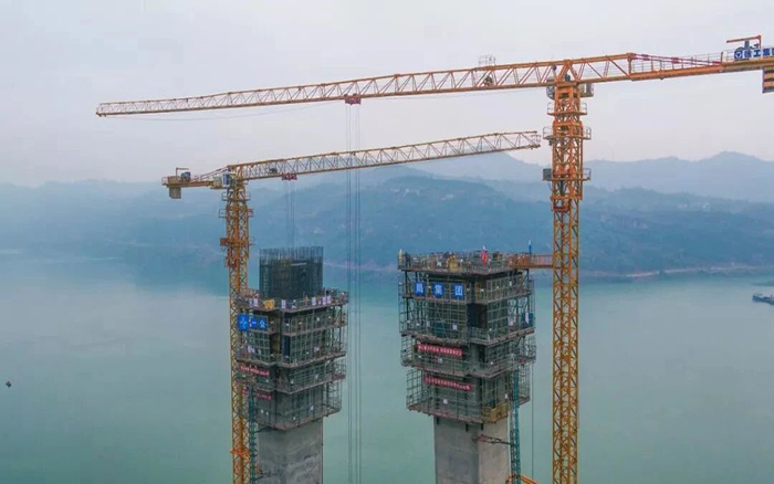 壮观 | w66利来助建万里长江上的璀璨明珠
