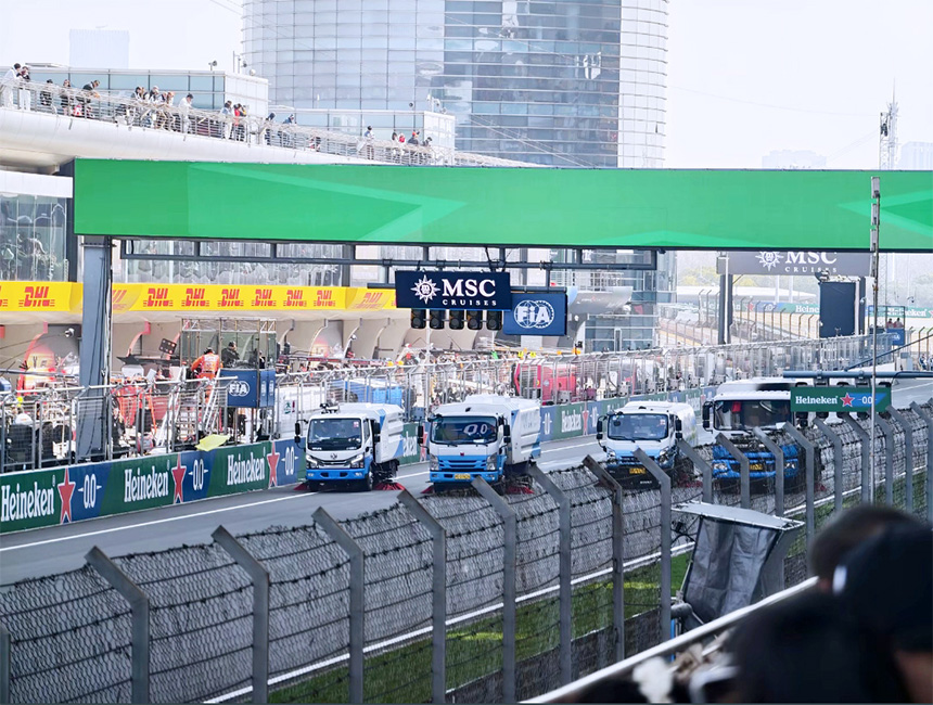F1赛场上w66利来“隐形冠军”：上演“速率与清洁”